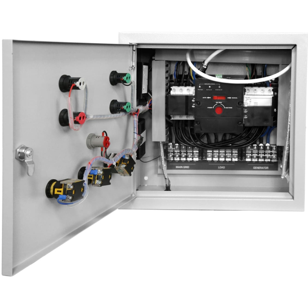 Автоматичне введення резерву (АВР) Konner&Sohnen KS ATS 4/63D-Inverter, 230/400В, 230В 14,5кВт, 63А, 400В 41,5кВт (KSATS4/63D-INVERTER)