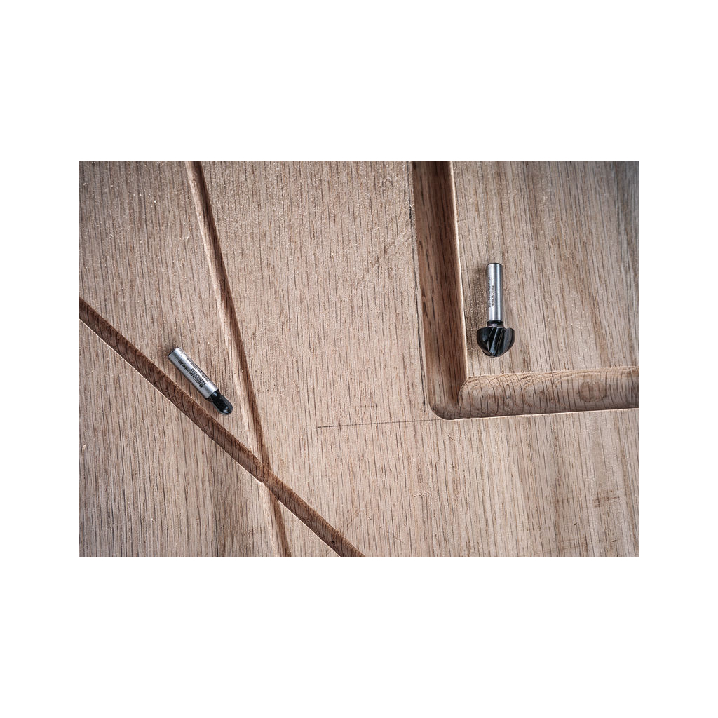 Фреза Bosch Professional галтельна, Std, S8, R10, D20, L12.4 (2.608.628.370)