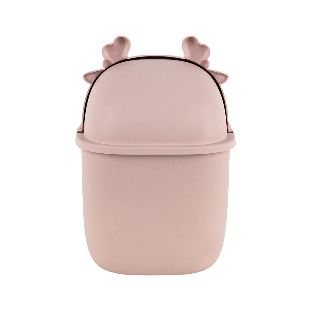 Кошик для паперів Kite Настільний контейнер для сміття, рожевий (K24-009-5)