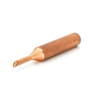 Soldering tip Voltronic 900M-T-2C, 2*6.3mm, copper, round corner narrow (MCN 900M-T-2C)