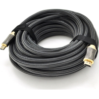 Кабель мультимедійний HDMI M to HDMI M 20.0m V2.0 4K black VEGGIEG (YT-HDMI(M)/(M)HX-20/19709)