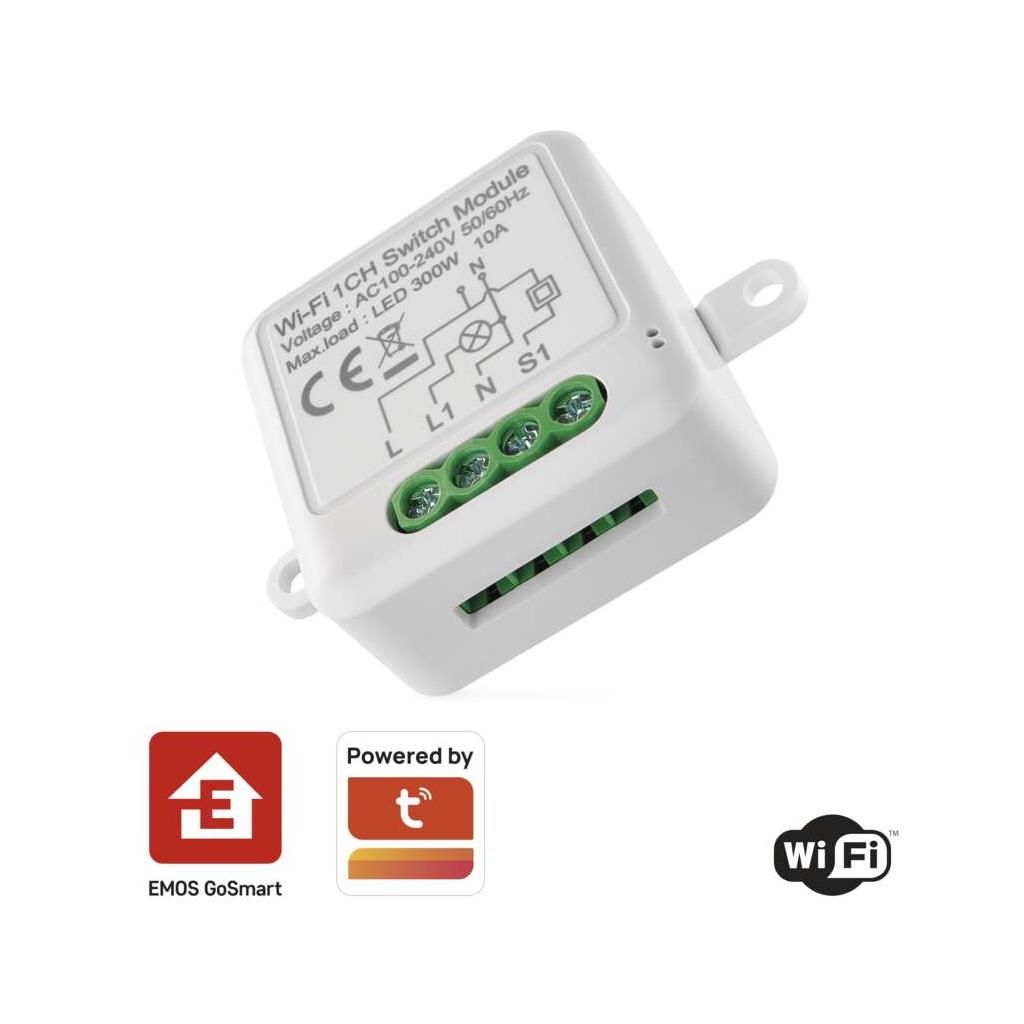 Модуль управління розумним будинком EMOS H5105 WiFi 1-Channel (H5105)