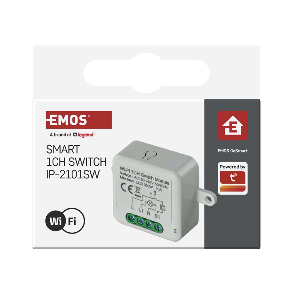 Модуль управління розумним будинком EMOS H5105 WiFi 1-Channel (H5105)