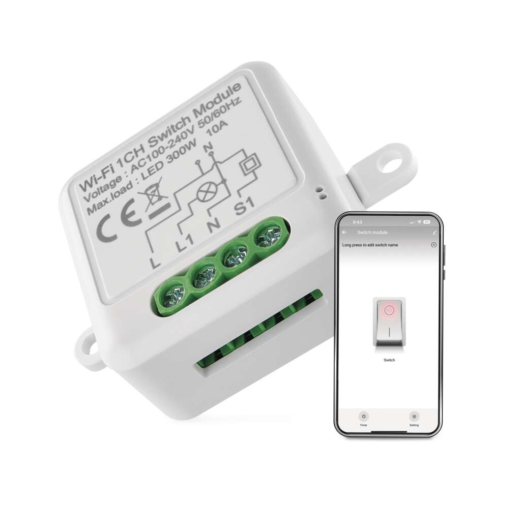 Модуль управління розумним будинком EMOS H5105 WiFi 1-Channel (H5105)