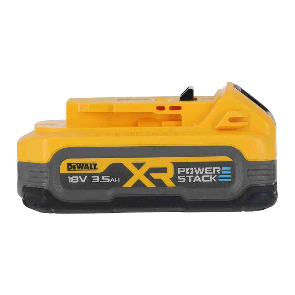 Акумулятор до електроінструменту DeWALT 18V XR Li-lon PowerStack 3.5Ah, вага 0.54 кг (DCBP318)