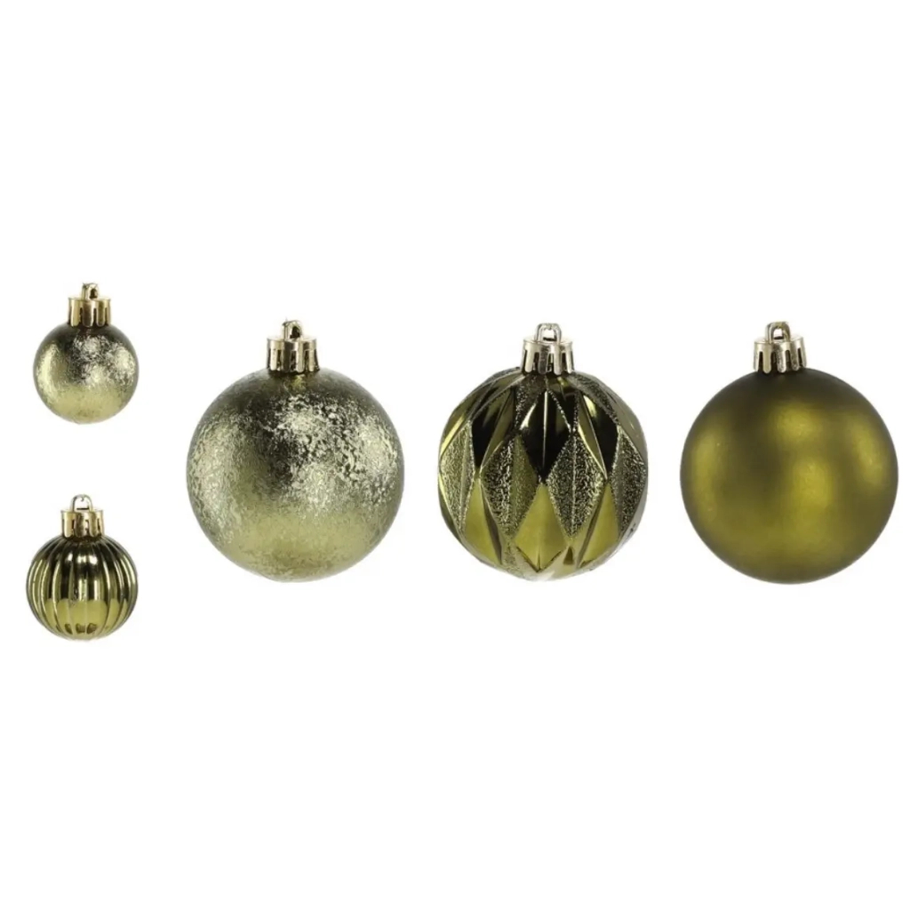 Ялинкова іграшка Chomik пластикові кульки компл. 44 шт, 3/6см, зелені (5900779877726_2) Ялинкова іграшка Chomik пластикові кульки компл. 44 шт, 3/6см, зелені (5900779877726_2)