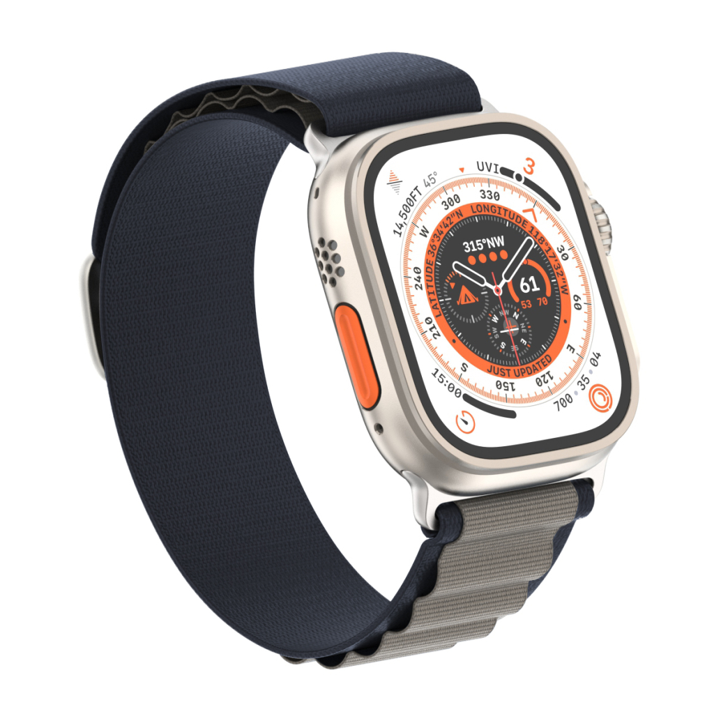 Ремінець до смарт-годинника Armorstandart Alpina Band для Apple Watch 42 (Series 11-10)/41/40/38 Blue (ARM81040) Ремінець до смарт-годинника Armorstandart Alpina Band для Apple Watch 42 (Series 11-10)/41/40/38 Blue (ARM81040)