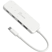 Hub J5create USB-C to 2xUSB-A + 2xUSB-C 3.2 10Gbps white (JCH342EW-N)