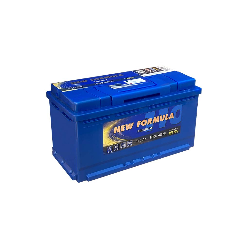 Акумулятор автомобільний NEW FORMULA PREMIUM 110Ah Ев (-/+) (1000EN) (6102304219) Акумулятор автомобільний NEW FORMULA PREMIUM 110Ah Ев (-/+) (1000EN) (6102304219)