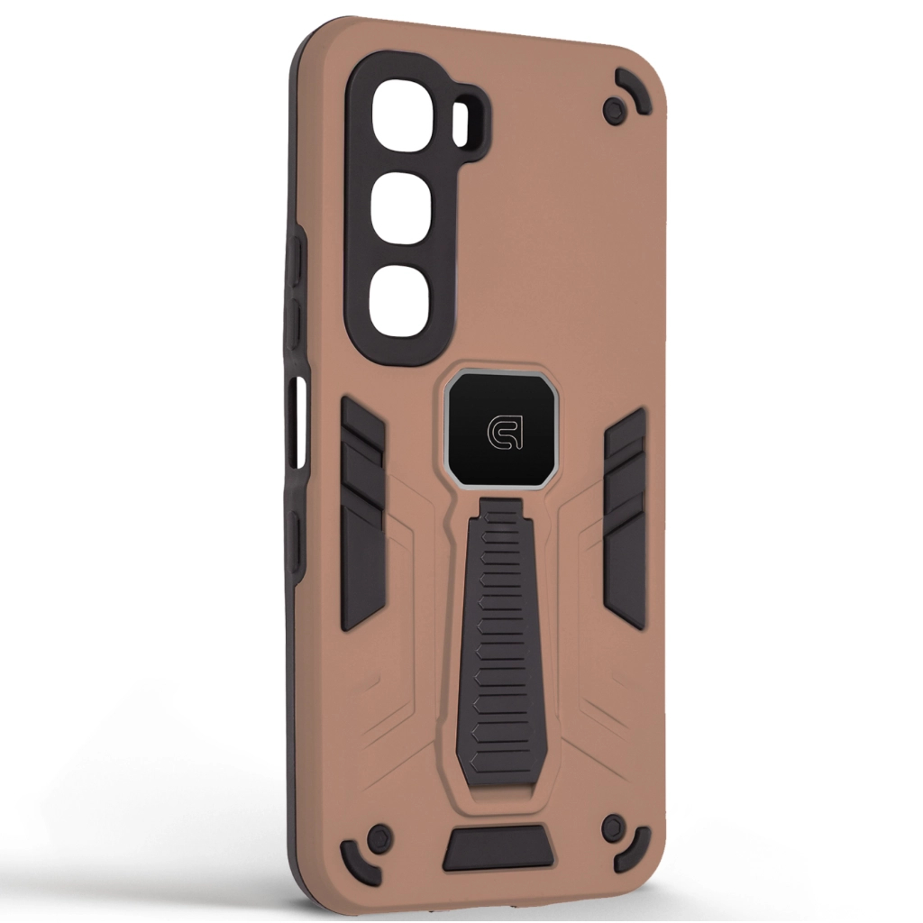 Чохол до мобільного телефона Armorstandart Proover Infinix Hot 60 5G Brown (ARM87289) Чохол до мобільного телефона Armorstandart Proover Infinix Hot 60 5G Brown (ARM87289)