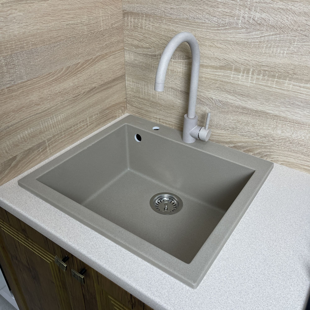 Мийка кухонна Adamant Univer Сахара + змішувач + дозатор (4824296902102)