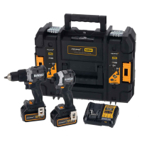 Set of power tools DeWALT McLaren F1, 18V XR Li-lon, 2 pcs. case, 2 batteries, ZP (DCK200MM2T)