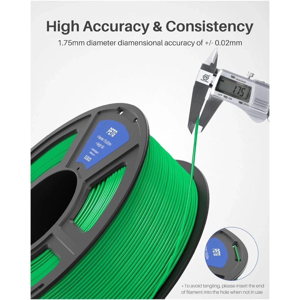 Пластик для 3D-принтера ELEGOO PETG 1кг, 1.75мм, blue (50.203.0388) Пластик для 3D-принтера ELEGOO PETG 1кг, 1.75мм, blue (50.203.0388)