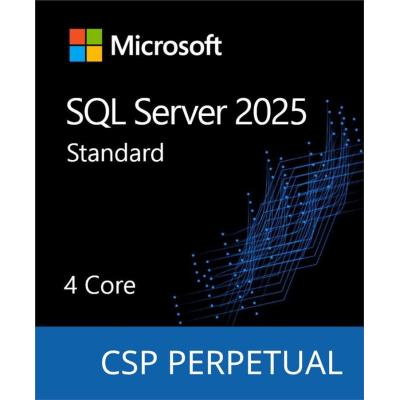 ПЗ для сервера Microsoft SQL Server 2025 Standard Core - 4 Core License Pack Commerci (DG7GMGF0VNHL_0001)