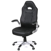 Крісло ігрове Аклас Погін Tilt (PU Black) (00172346)