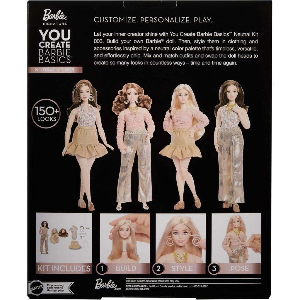 Лялька Barbie Колекційний набір You Create Barbie Basics Блондинка (JJX37)