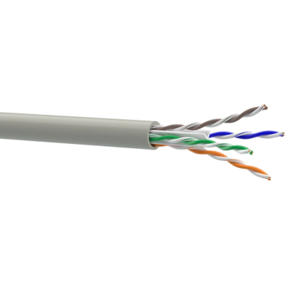 Кабель мережевий OK-Net UTP 305м cat.6 (U/UTP-cat.6) (КПВ-ВП (250) 4*2*0,51)