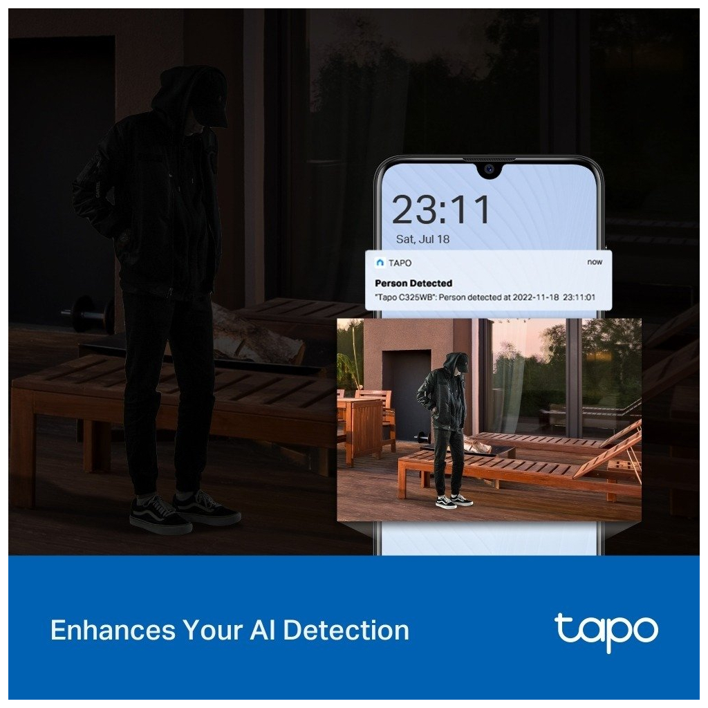 Камера відеоспостереження TP-Link TAPO-C325WB Камера відеоспостереження TP-Link TAPO-C325WB