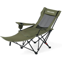 Крісло складане Naturehike CNK2550JJ023 Nightfall T05, сталь, оливкове (6977465865588)