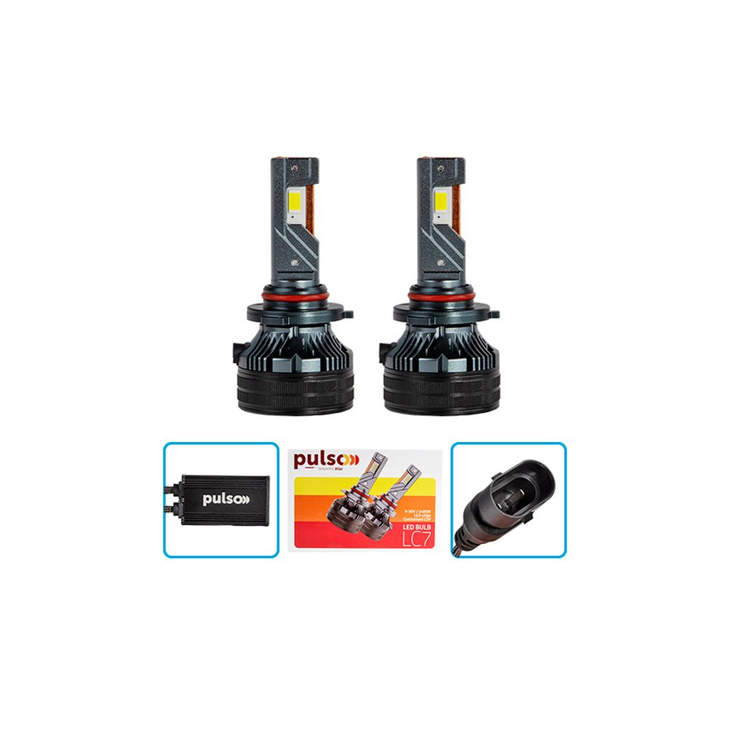 Автолампа PULSO LED-chips Customized CSP/9-30V/2*85W/20000Lm/6000k (LC7-H7)