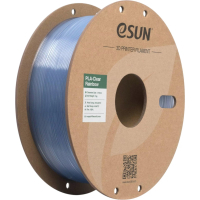 Plastic for 3D printer eSUN PLA Clear Rainbow 1.75mm 1kg Blue-Crystal (PLA-CLRB175O-CB1P1)
