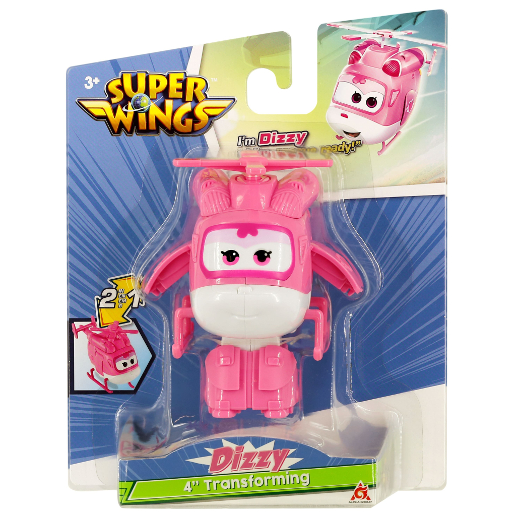 Фігурка Super Wings трансформер Transforming Діззі (Dizzy), 10 см (EU780622)