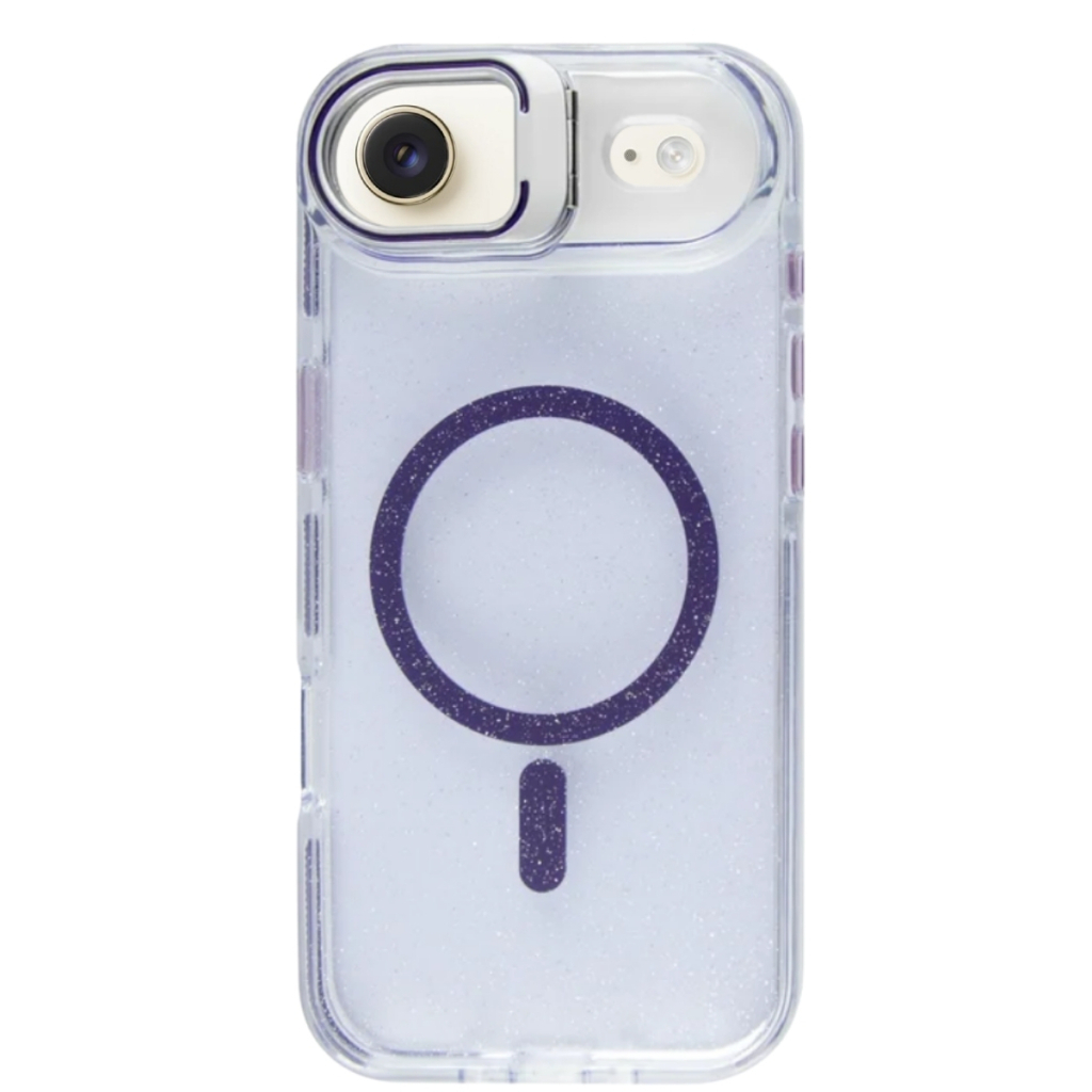 Чохол до мобільного телефона BeCover FIBRA Star Shine MagSafe Apple iPhone 17 Air Purple (715423)
