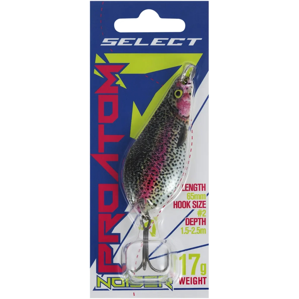 Блешня Select ProAtom Noiser 17.0g 65mm S48 (1870.79.00) Блешня Select ProAtom Noiser 17.0g 65mm S48 (1870.79.00)