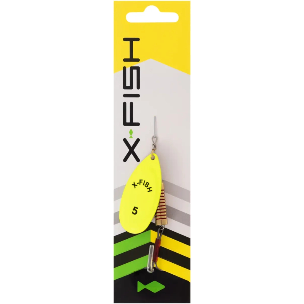 Блешня X-Fish Stark 14g 5 Nikel UV lime (1917.07.41) Блешня X-Fish Stark 14g 5 Nikel UV lime (1917.07.41)