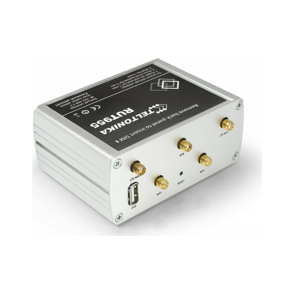 Маршрутизатор Teltonika RUT955 SILVER (RUT955-SILVER) Маршрутизатор Teltonika RUT955 SILVER (RUT955-SILVER)