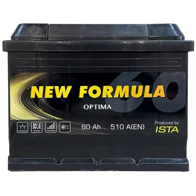 Акумулятор автомобільний NEW FORMULA Optima 60Ah Ев (-/+) (510EN) (5601104251)
