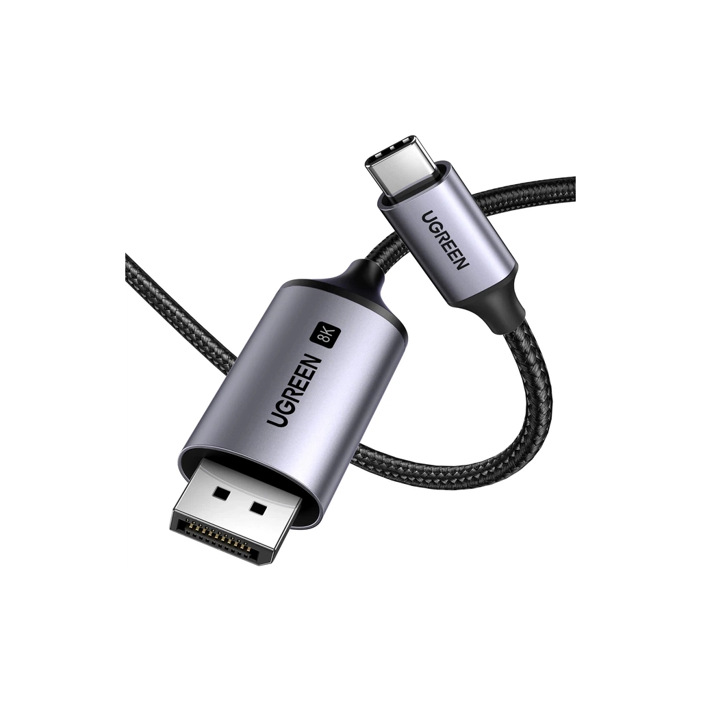 Кабель мультимедійний USB-C to DisplayPort M 3.0m 8K CM556 black Ugreen (25839)