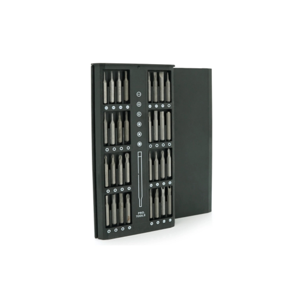 Викрутка Voltronic 63 в 1, тримач 115мм, біти S2, магнітні, алюміній, Box (YT-63-1-S2) Викрутка Voltronic 63 в 1, тримач 115мм, біти S2, магнітні, алюміній, Box (YT-63-1-S2)
