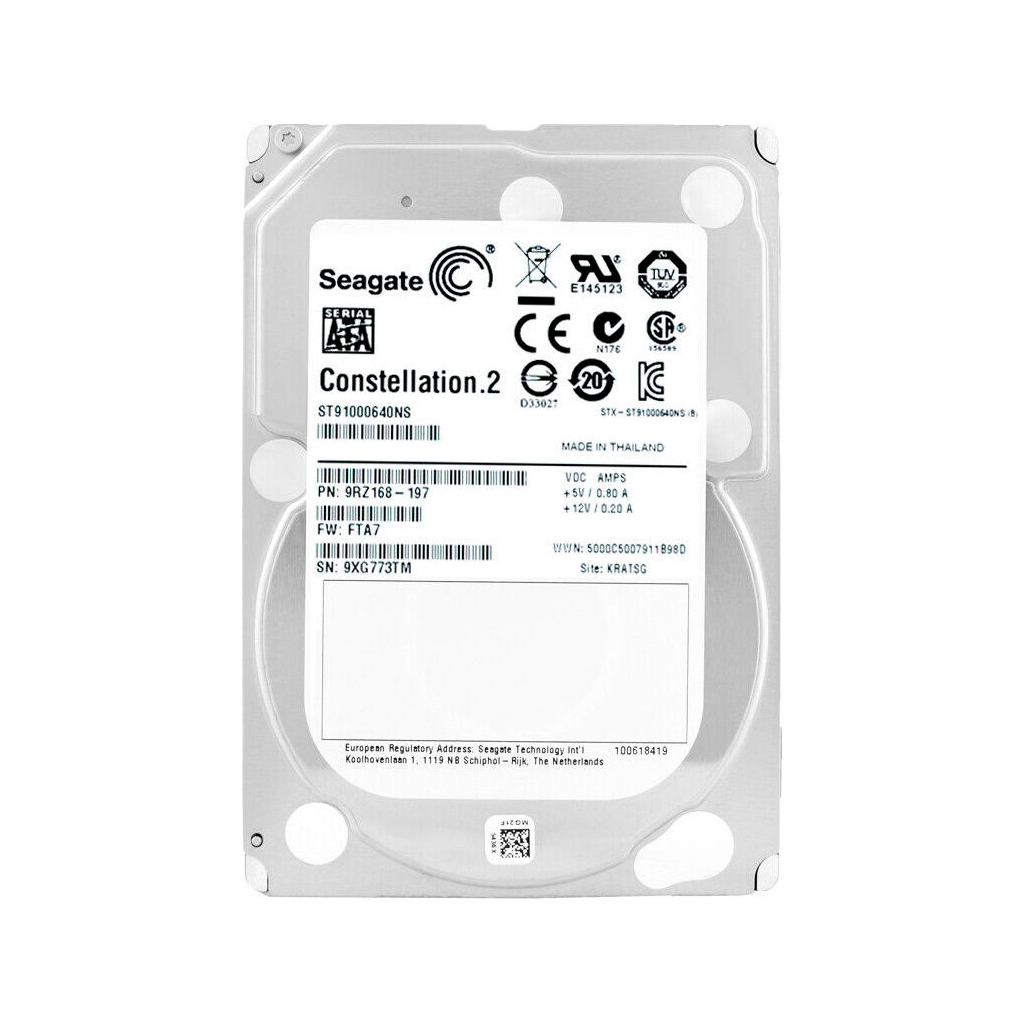 Жорсткий диск 2.5" 1TB +перехідник на 3.5" Dell (# ST91000640NS #) Жорсткий диск 2.5" 1TB +перехідник на 3.5" Dell (# ST91000640NS #)