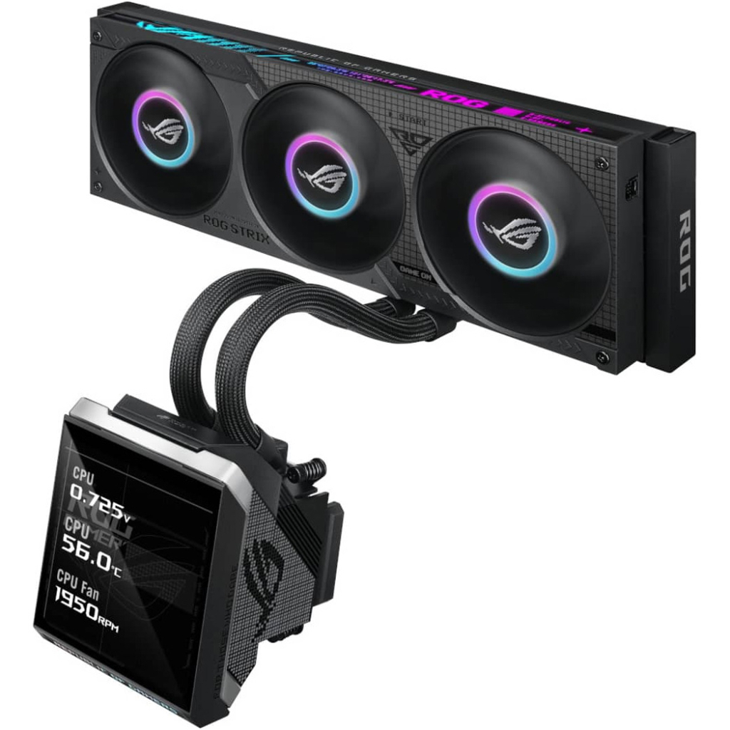 Система рідинного охолодження ASUS ROG STRIX SLC IV 360 ARGB LCD (90RC01S1-B0EAY0) Система рідинного охолодження ASUS ROG STRIX SLC IV 360 ARGB LCD (90RC01S1-B0EAY0)