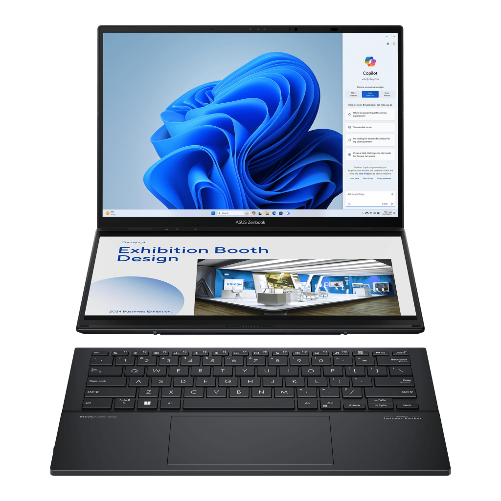 Ноутбук ASUS Zenbook DUO UX8406CA-QL366W (90NB14X1-M00N20)