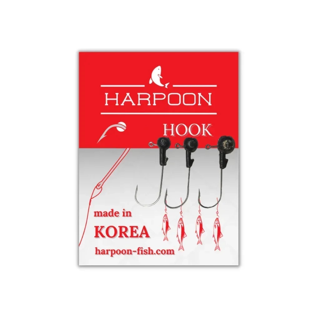 Джиг-голівка Harpoon Набір No.5/0 (7,10,12г) (2700000032299) Джиг-голівка Harpoon Набір No.5/0 (7,10,12г) (2700000032299)