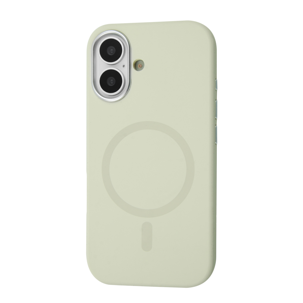 Чохол до мобільного телефона BeCover FIBRA Silicone OmniMag Apple iPhone 16 Milk White (716230) Чохол до мобільного телефона BeCover FIBRA Silicone OmniMag Apple iPhone 16 Milk White (716230)
