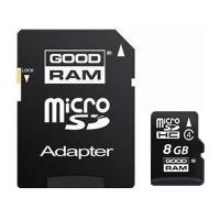 Карта пам'яті Goodram 8Gb microSDHC class 4 (SDU8GHCAGRR10/SDU8GHCAGRR9)