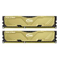 Модуль пам'яті для комп'ютера DDR3 8GB (2x4GB) 2133 MHz Vulcan Yellow Team (TLYED38G2133HC10QDC01)