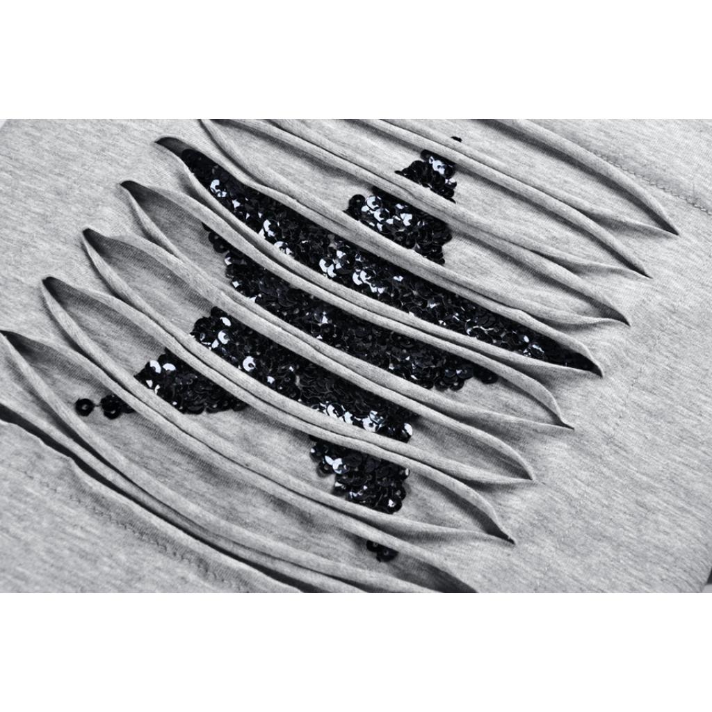 Кофта дитяча Breeze сіра меланж із зіркою (7979-92G-gray)