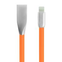 Дата кабель USB 2.0 AM to Lightning Knight Seria Orange Gelius (48754)