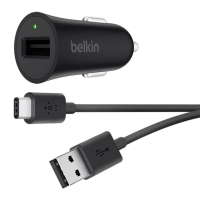 Зарядний пристрій Belkin BOOST^UP USB QC 3.0 c кабелем USB-A to Type-C, 1.2м, Black (F7U032BT04-BLK)