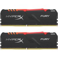 Модуль пам'яті для комп'ютера DDR4 16GB (2x8GB) 3000 MHz HyperX Fury Kingston Fury (ex.HyperX) (HX430C15FB3AK2/16)