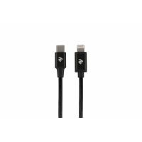 Дата кабель USB-C to Lightning 1.0m USB 3.1 Alumium Shell Cable 2E (2E-CCTLAL-1M)