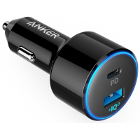 Зарядний пристрій Anker PowerDrive PD 2 - 30W PD & 19.5W PowerIQ2.0 (Black) (A2229H12)