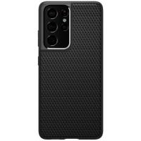 Чохол до мобільного телефона Spigen Samsung Galaxy S21 Ultra Liquid Air, Matte Black (ACS02350)