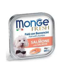 Canned food for dogs Monge DOG FRESH salmon 100 g (8009470013086)