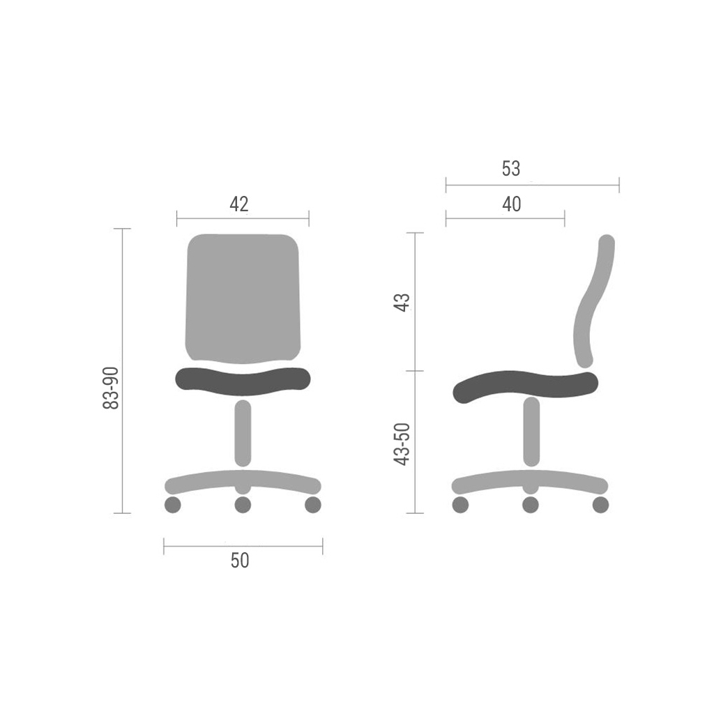 Офісне крісло Аклас Іві TILT Зелений (Салатовий) (10052470)