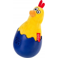 Dog toy GiGwi Basic Chicken with squeaker 14 cm (75476)